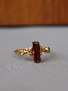 An elegant ring with a full, lustrous finish, serving as a simple, sophisticated, and upscale birthday gift