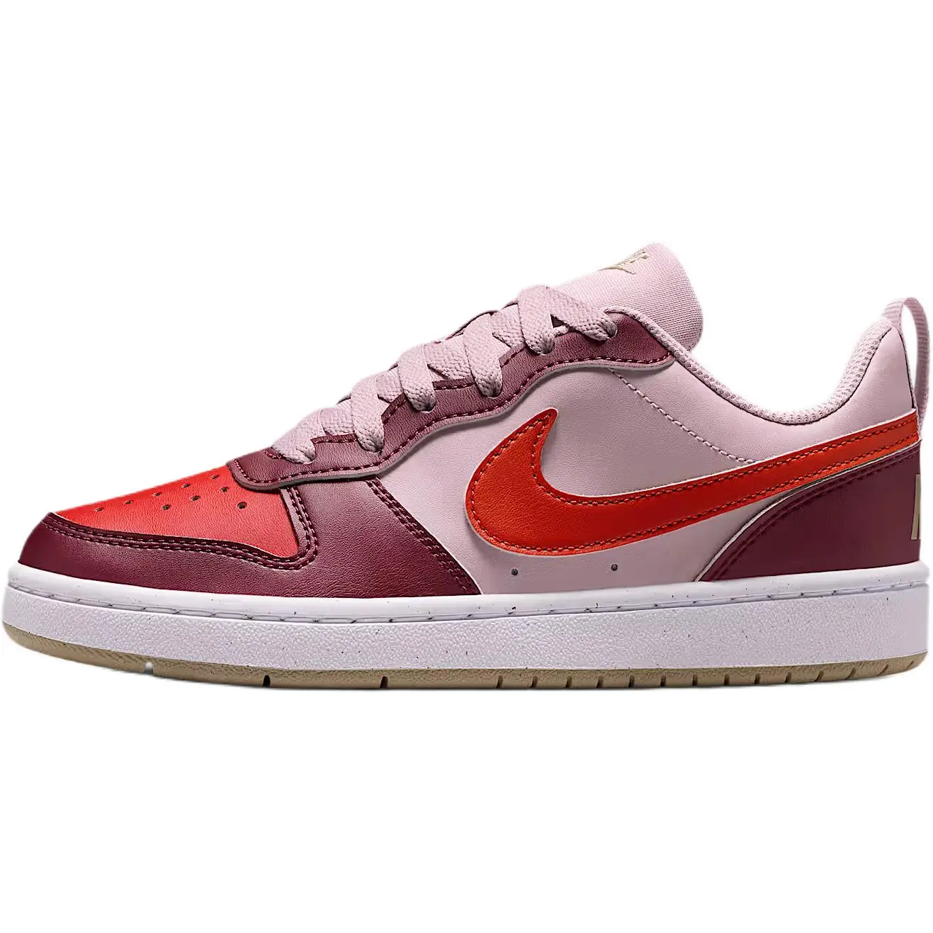 Nike Borough Low Recraft GS 'Dark Team Red Particle Rose' DV5456-603