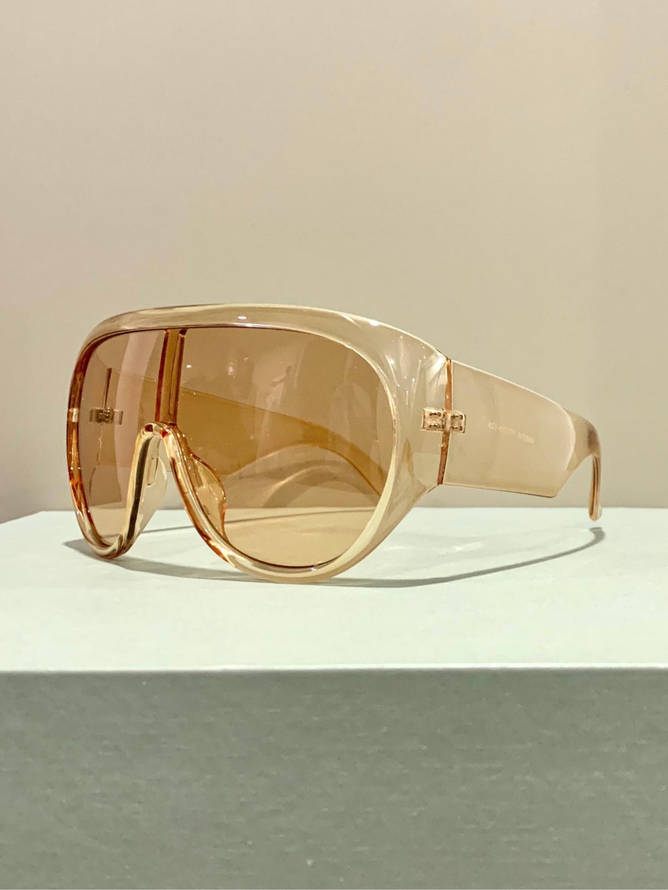 Unisex Vintage Trendy Oversized Glasses, Retro Casual Tinted Lens Glasses for Everyday Use, Fashion Accessories for Outdoor Activities, Trendy Beach Eyewear