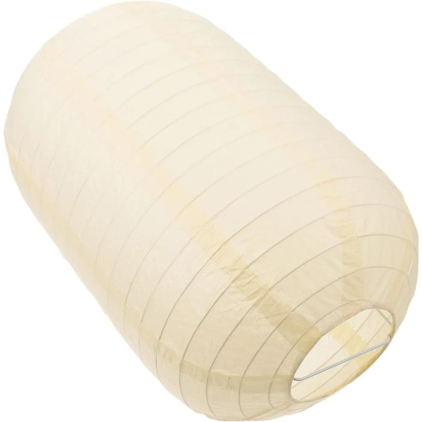 2Pcs Japanese Lantern Lamp : Beige Lanterns for Indoor Outdoor Home Yard Ramen Restaurant Decoration Japanese Paper Lanterns Hanging for Festival Decorations