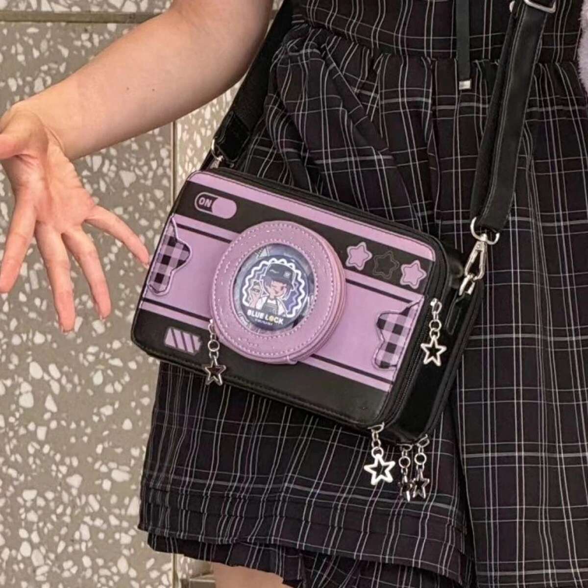 New Design Small Camera Ita Bag Fashionable Cute Girl Transparent DIY Cosplay Shoulder Bags Street Trend Messenger Crossbody Bag