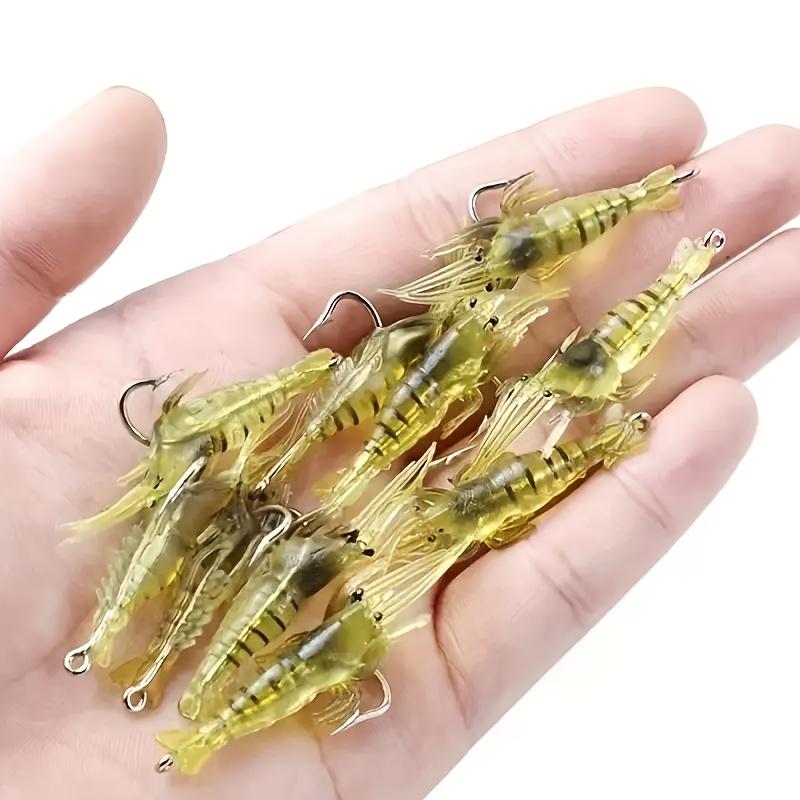 30pcs Realistic Shrimp Soft Lure for Freshwater & Saltwater Fishing