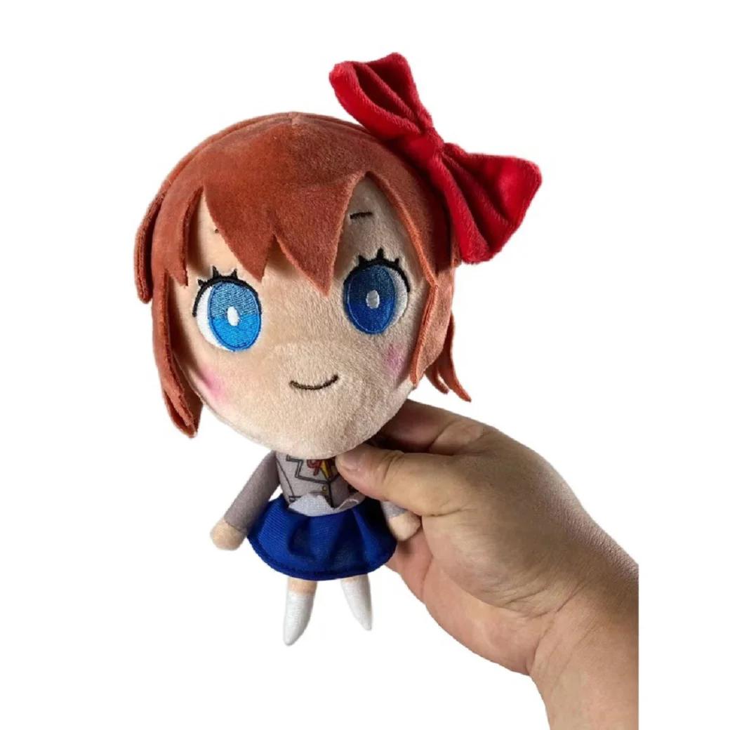 20cm Game Doki Doki Literary Club Plush Toys Anime Cosplay Monika Natsuki Sayori Yuri Dolls