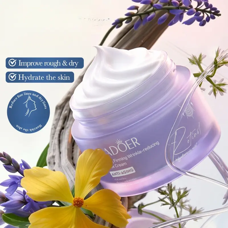 Gentle Hydrating Neck Cream 60g - Nourishing Neck Moisturizer for Dry Skin, Firming, Smoothing & Moisturizing Care