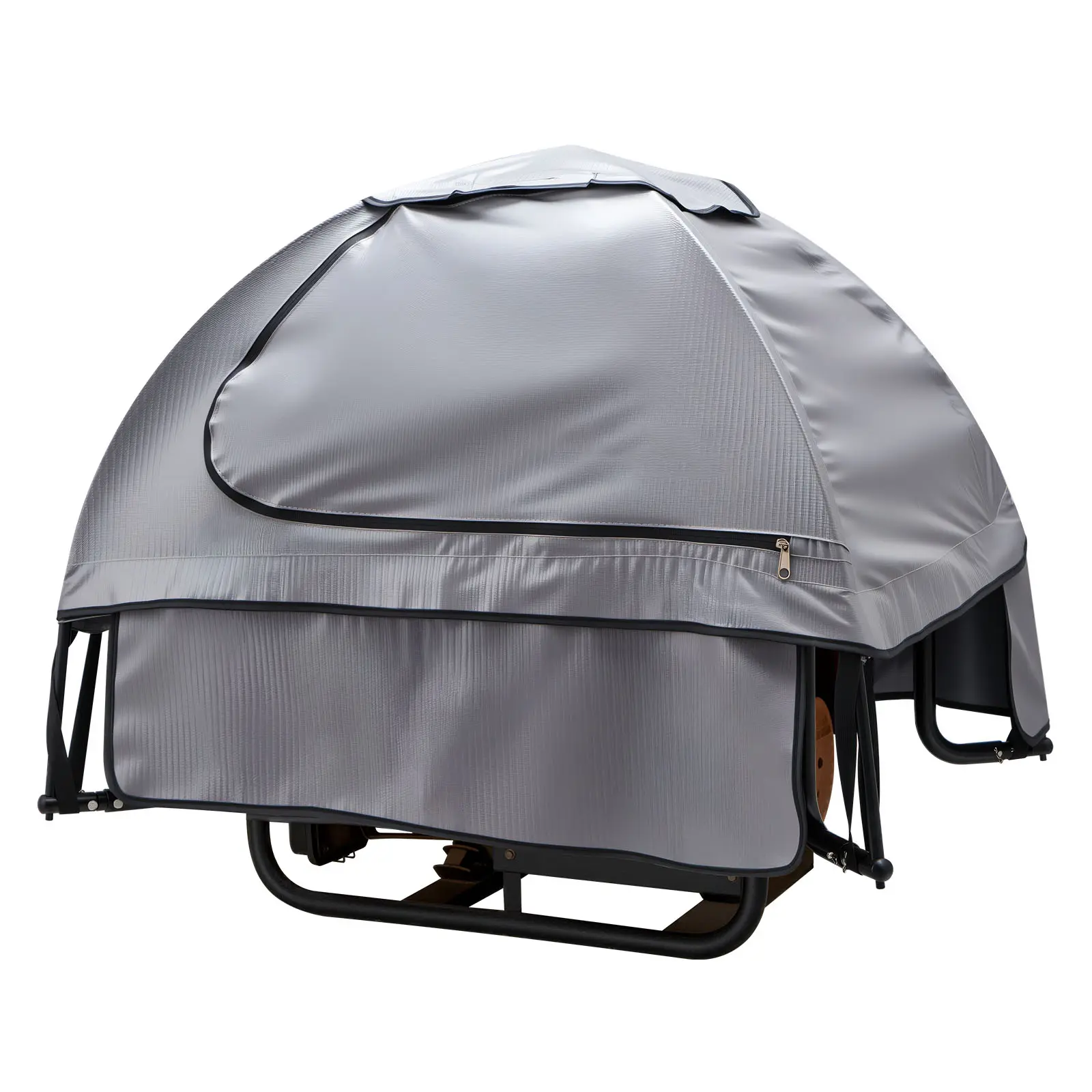 Generator Cover, 36 x 26 x 26 Inch Waterproof Generator Cover for Most Generators 70-108 Inches Perimeter, Portable Generator Running Cover with Heavy Duty Thicken Oxford Fabric, Grey