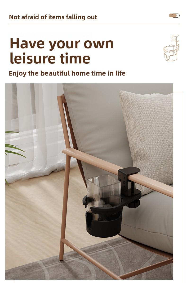 Adjustable Height Cup Holder - Reinforced Base for Coffee, Milk Tea & Beverages