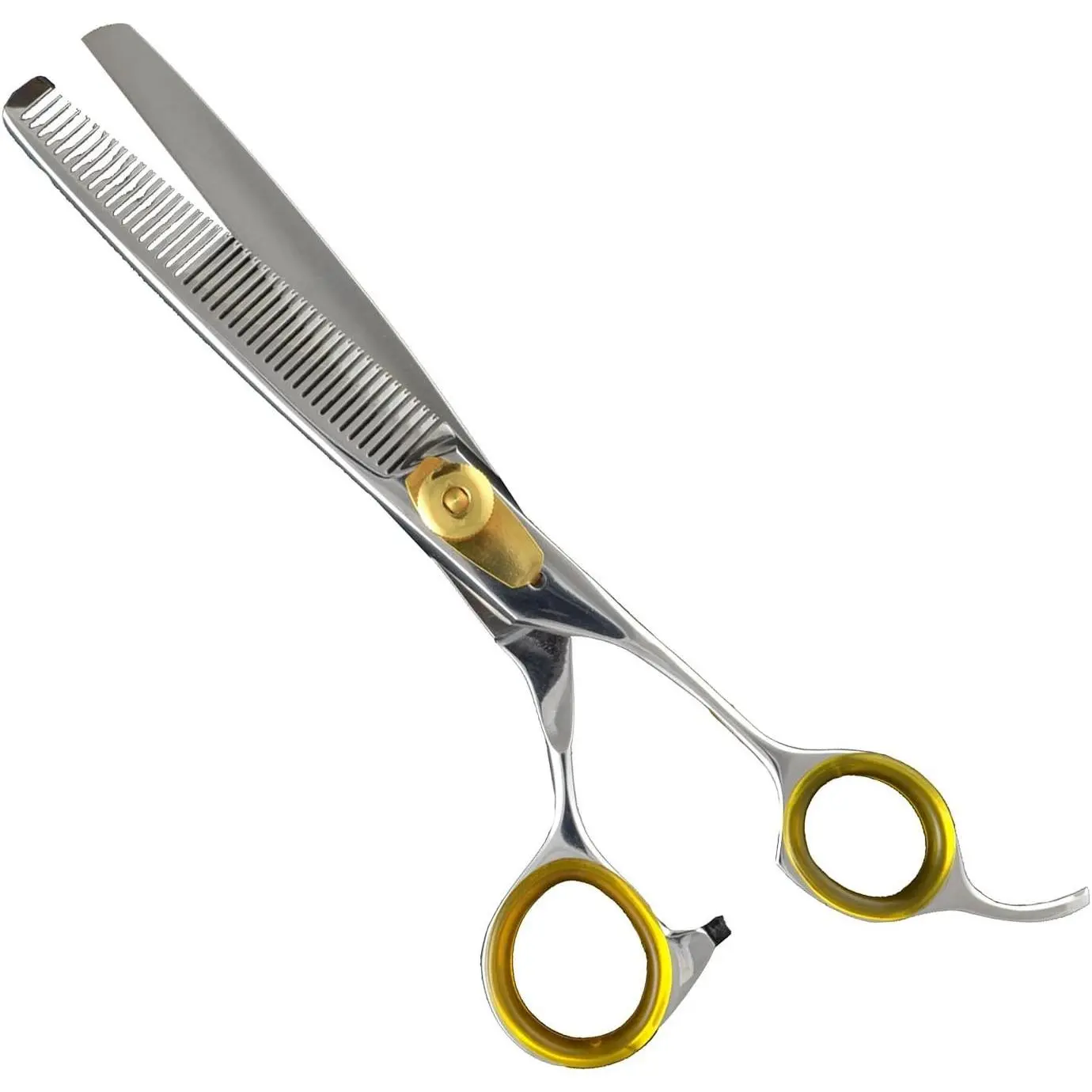 Professional Cat and Dog Grooming Scissors 6.5" 42-Tooth heavy-duty Thinning Scissors for Dogs and Cats, 440c Japanese Steel Comfortable Long-Lasting Sharpness for Years