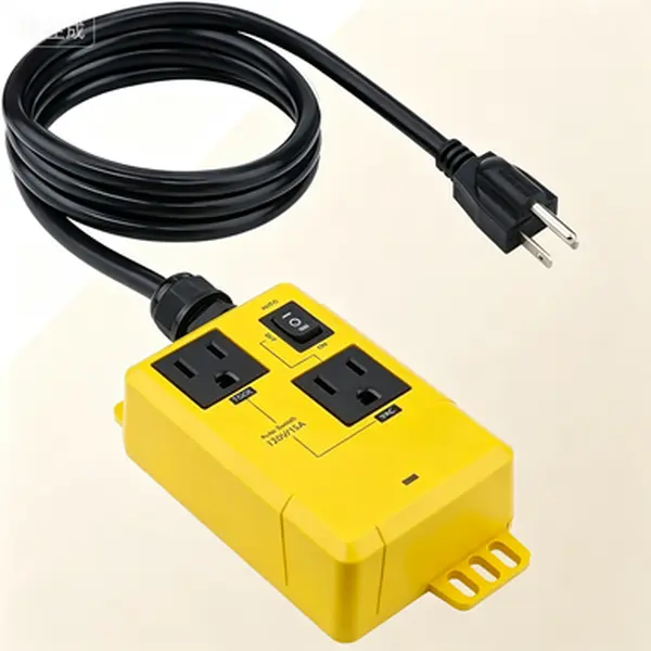 80 CFM Auto Dust Collector Switch, Power Tool Vacuum Trigger, 5 Ft Cord On Delay Prevents Circuit Overload, Automatic Shop Vacuum Accessory Trigger, Off Delay Dust Extractor Controller, Heavy Duty Table Saw Vacuum Starter