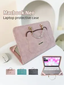 Apple Macbook Neo Protective Case, Elegant and Cute Commuter Laptop Bag, High-End Solid Pattern, All Seasons Use