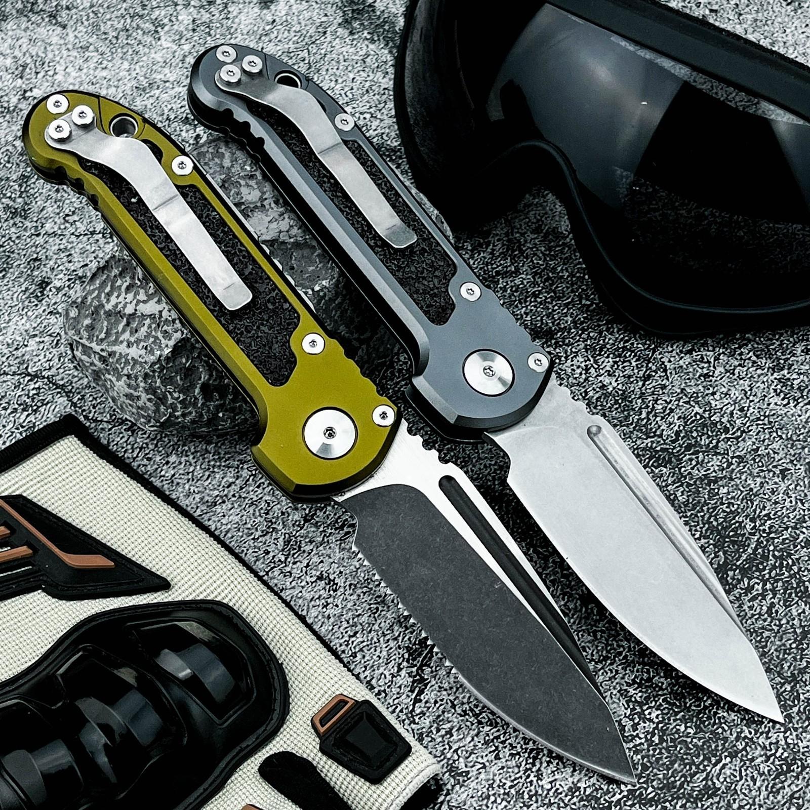 UDT Gen III Multifunctional Folding Pocket Knife with D2 Steel Blade and Aluminum Handle Men's Gift Outdoor Camping Fishing and EDC Tool Perfect for Everyday Carry