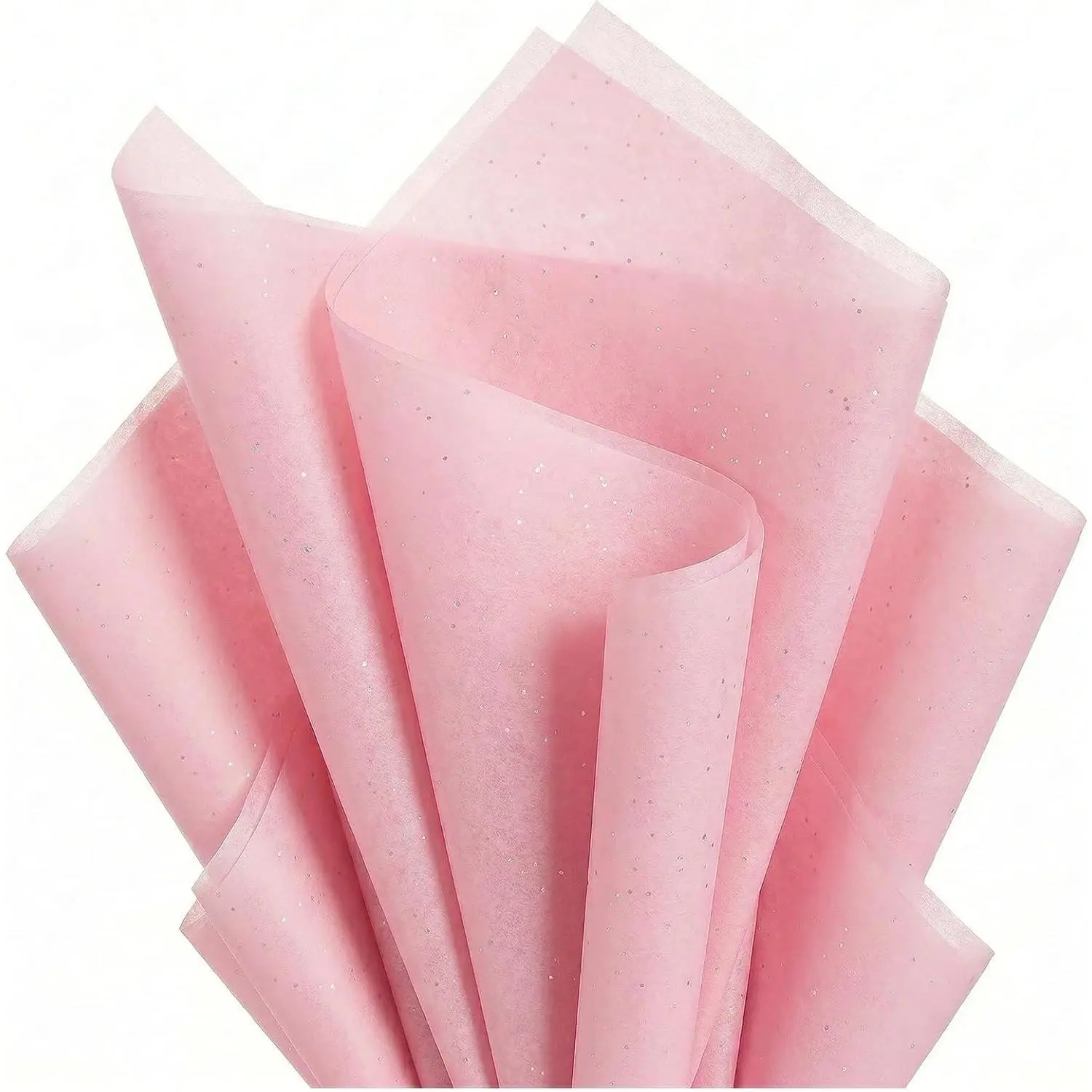 Glitter Tissue Paper for  Bags 36 Sheets 14x20 Inch - Recyclable Wrapping Paper for Weddings, Birthdays, Party & Festival Decorations DIY Craft Supplies