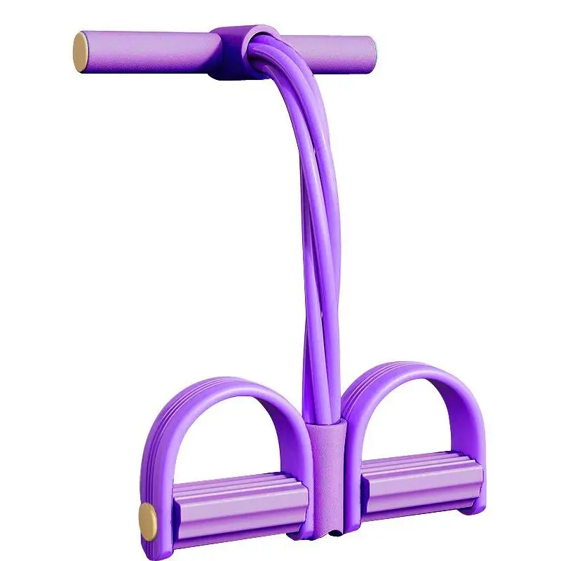 Adjustable ft Strap Ab Trainer - Sit-Up Crunch Assist Tool, Core Strengthening Home Gym Fitness Equipment