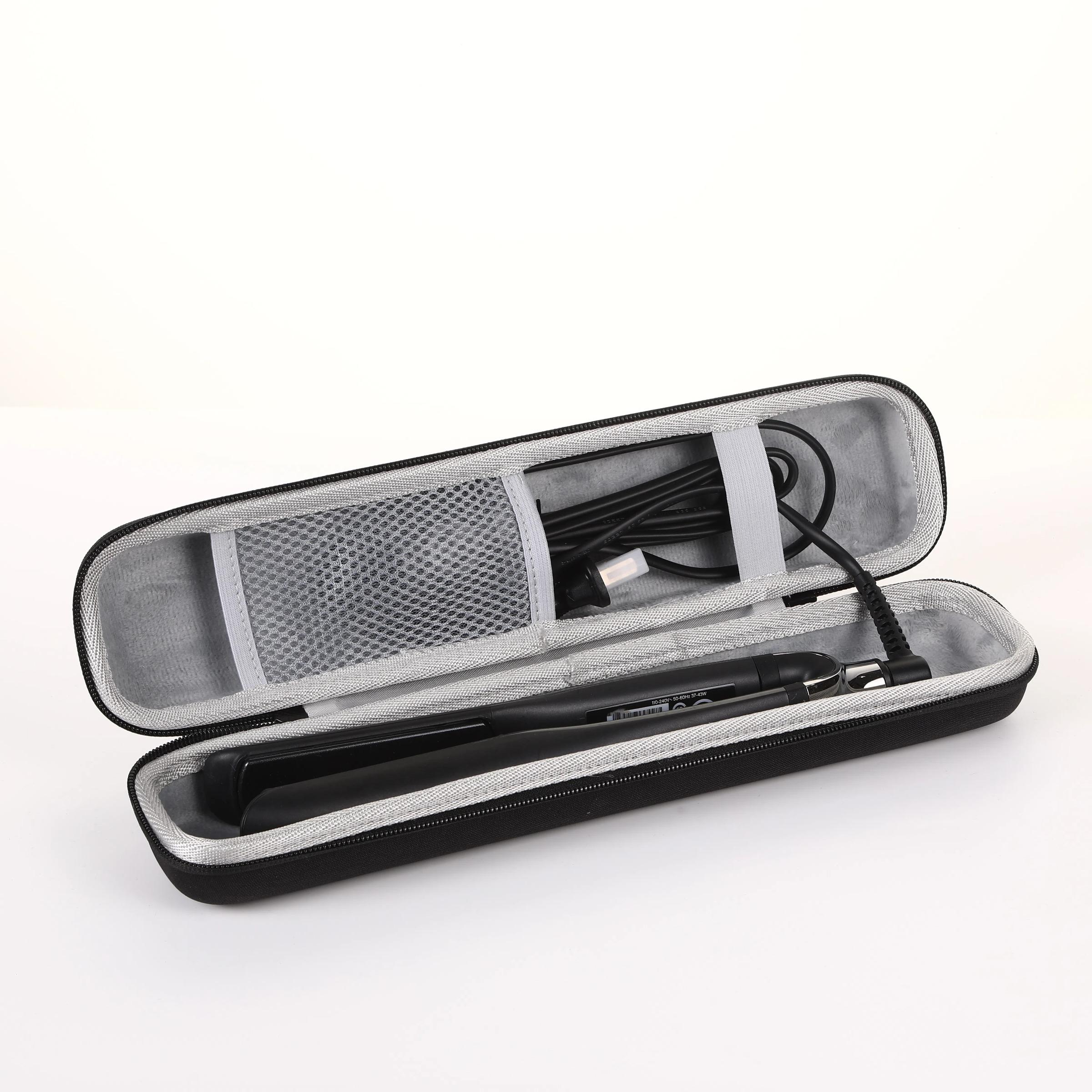 Hard Travel Bag for Hair Straightener Curling Styler, 1 Count Waterproof & Drop-proof Hair Straightener Travel Case, Sports Storage Bag for Vacation, Hair Tools