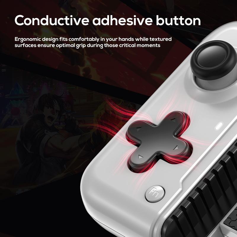 2025 New Mobile Game Stretching Gamepad Wired Bluetooth Dual-Mode 15W Phone Fast Charge One-Click Recording Macro