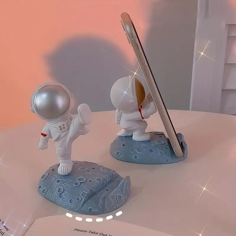 Astronaut Design Mobile Phone Bracket, Mini Phone Holder, Durable Phone Mount for Phone