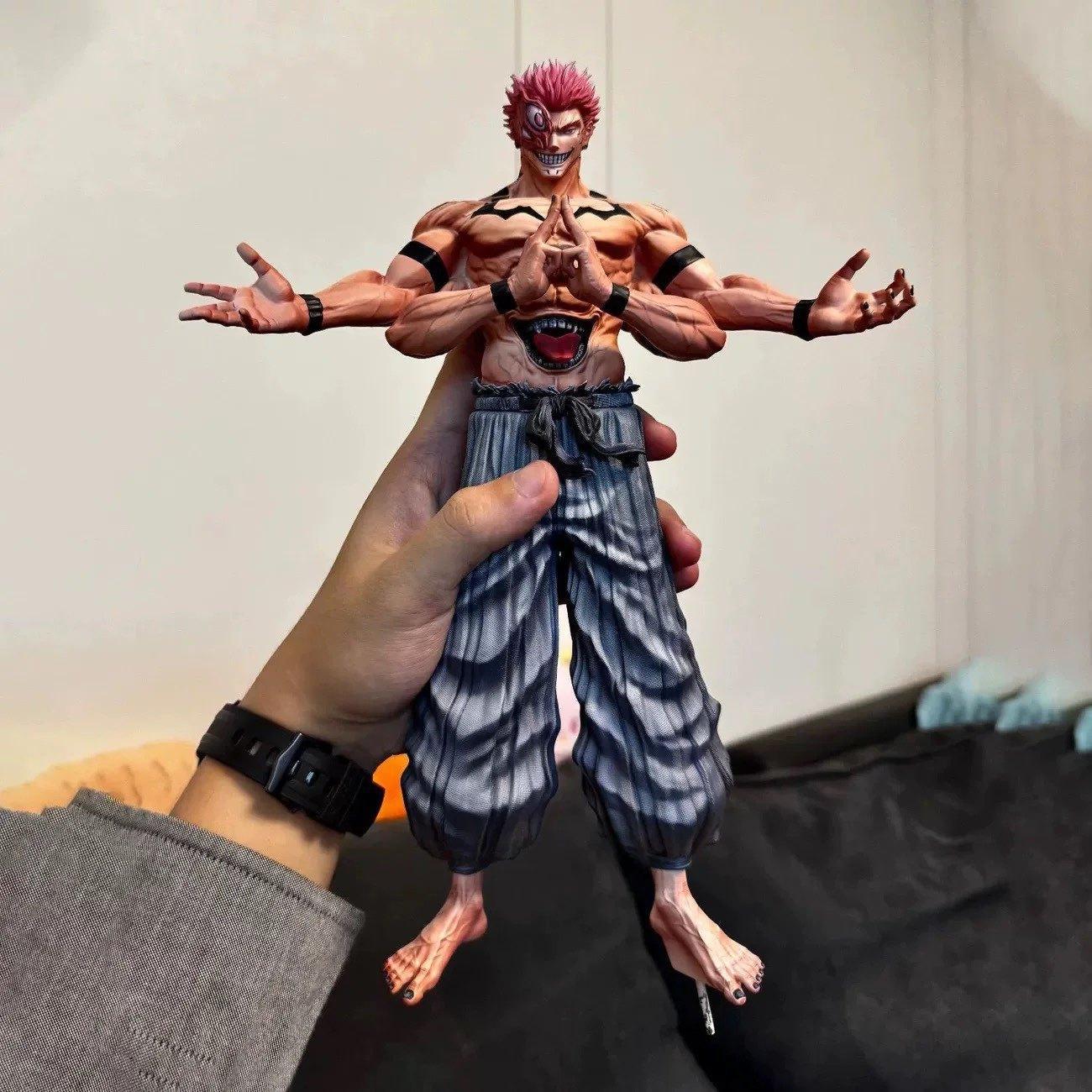 31cm Jujutsu Kaisen Ryomen Sukuna Anime Gk Statue Figure Model Doll Desk Decor Ornament Collectible Gift For Anime Fans