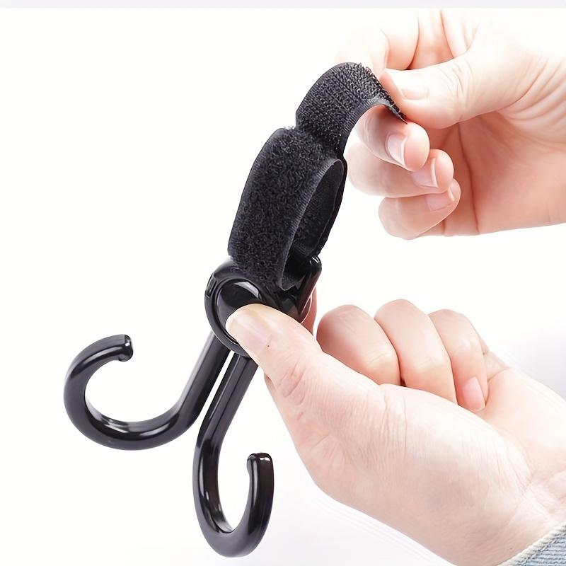 4pcs Electric Vehicle Hook Multi-Functional Rotating Double Hook Trolley Portable Hook No Drilling Electric Vehicle Hook, Utility Hooks