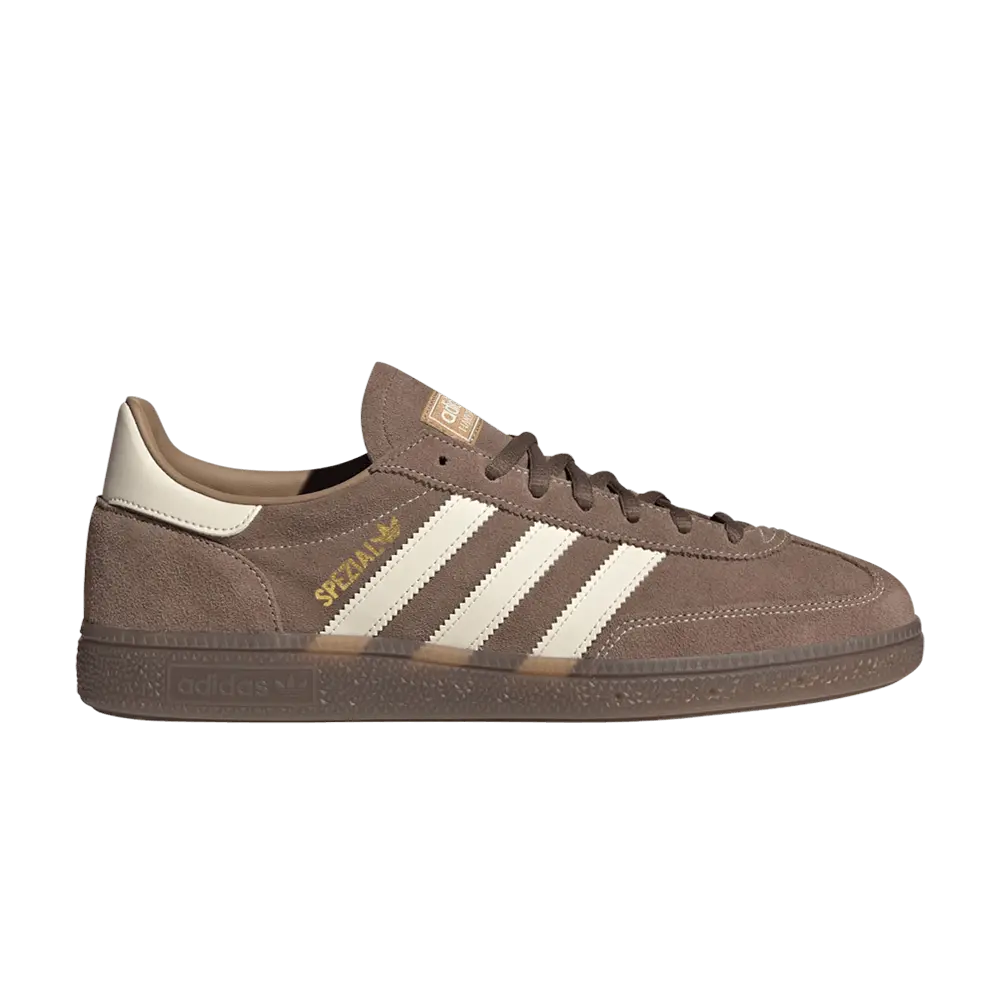 adidas Handball Spezial 'Earth Strata Wonder White Gum' Unisex Training Shoes - Earth Strata/Wonder White/Gum, Walking Shoes, Casual Wear, Adjustable Lace, Checkered Pattern, EVA Cushioned Sole, KK1153