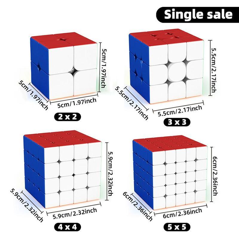 Magnetic Speed Cube, Adjustable Lightweight Digital Cube Puzzle Toys, Speed Cube Puzzle, Portable Brain Teaser Toy, Ideal Gift for Teenagers