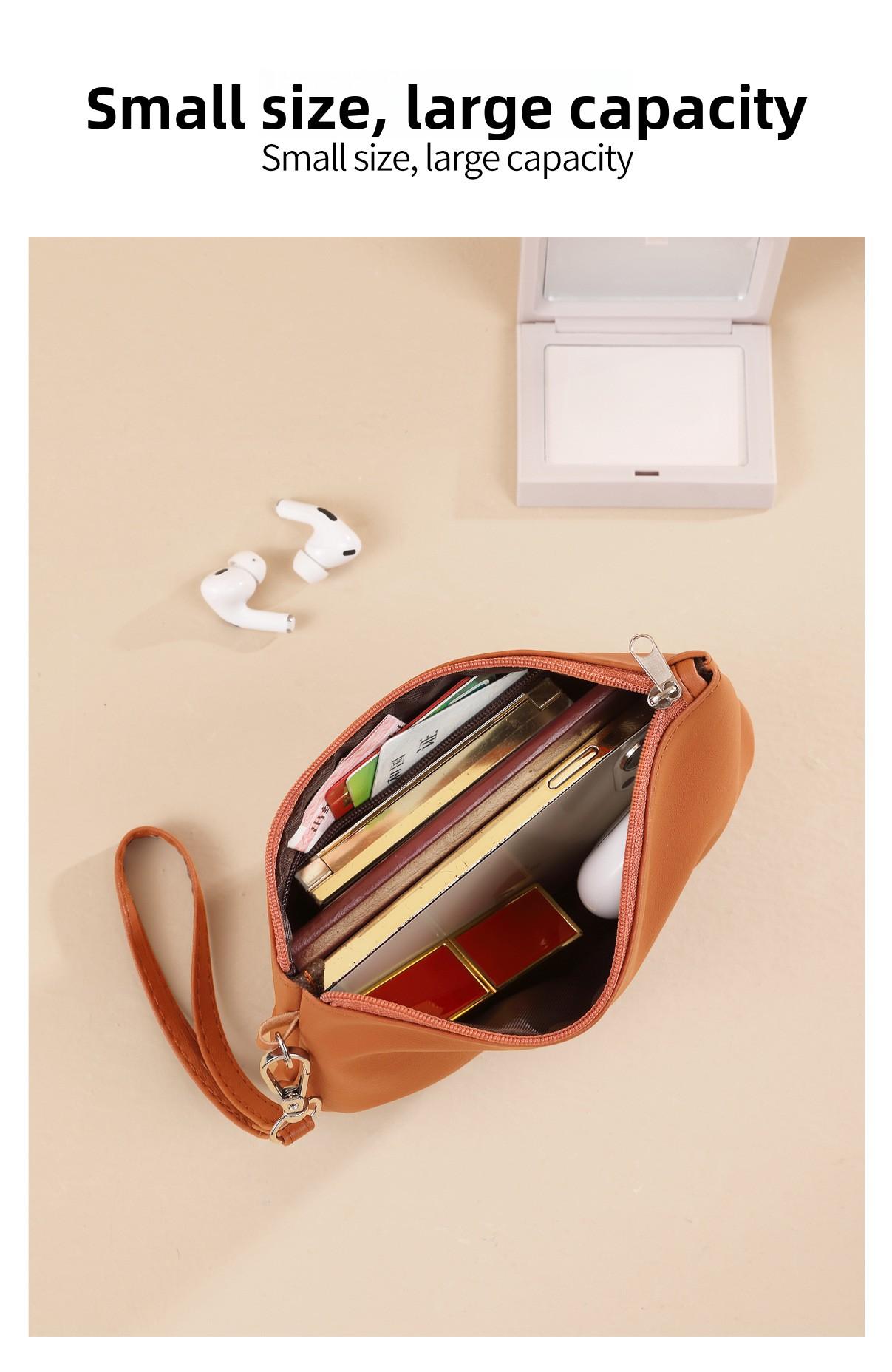 Cloud Shoulder Bag for Women Trendy PU Leather Summer Purse Lightweight Armpit Crossbody Bag with High-End Daily Essential