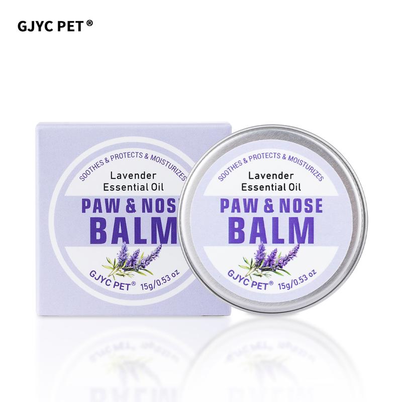 Pet Healing Balm for Paws & Nose - Fast Relief for Dry Cracked Paw Pads & Snouts, Antibacterial, All-Natural Ingredients Paw Balm Nose Balm