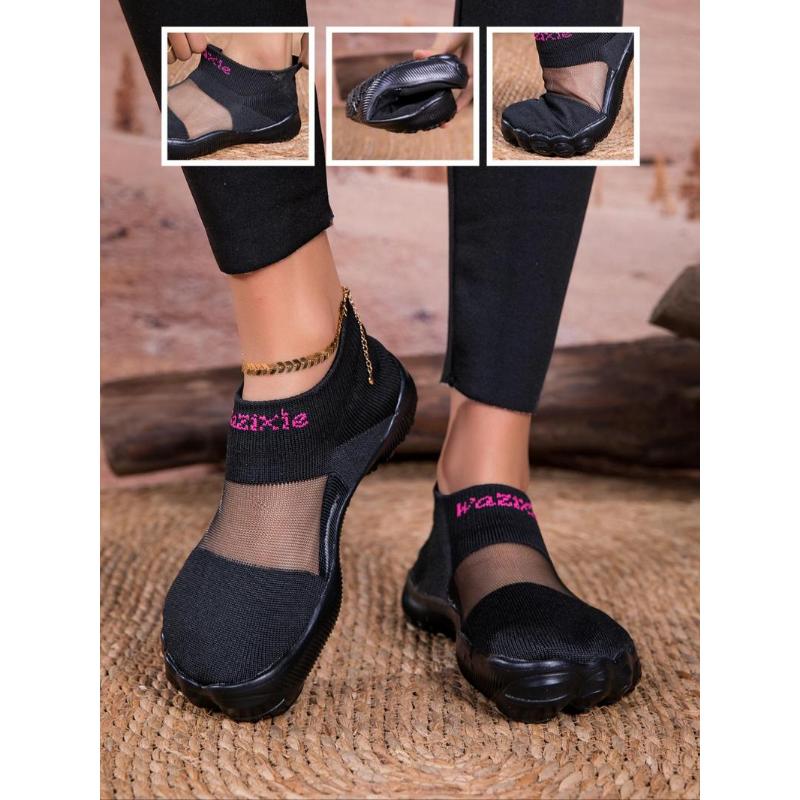 (New)Unisex's Sporty Breathable Mesh Slip on Walking Shoes, Casual Comfortable Lightweight Sock Sneakers,  All-match Slip on Shoes for Daily Wear, Shoes Outdoor