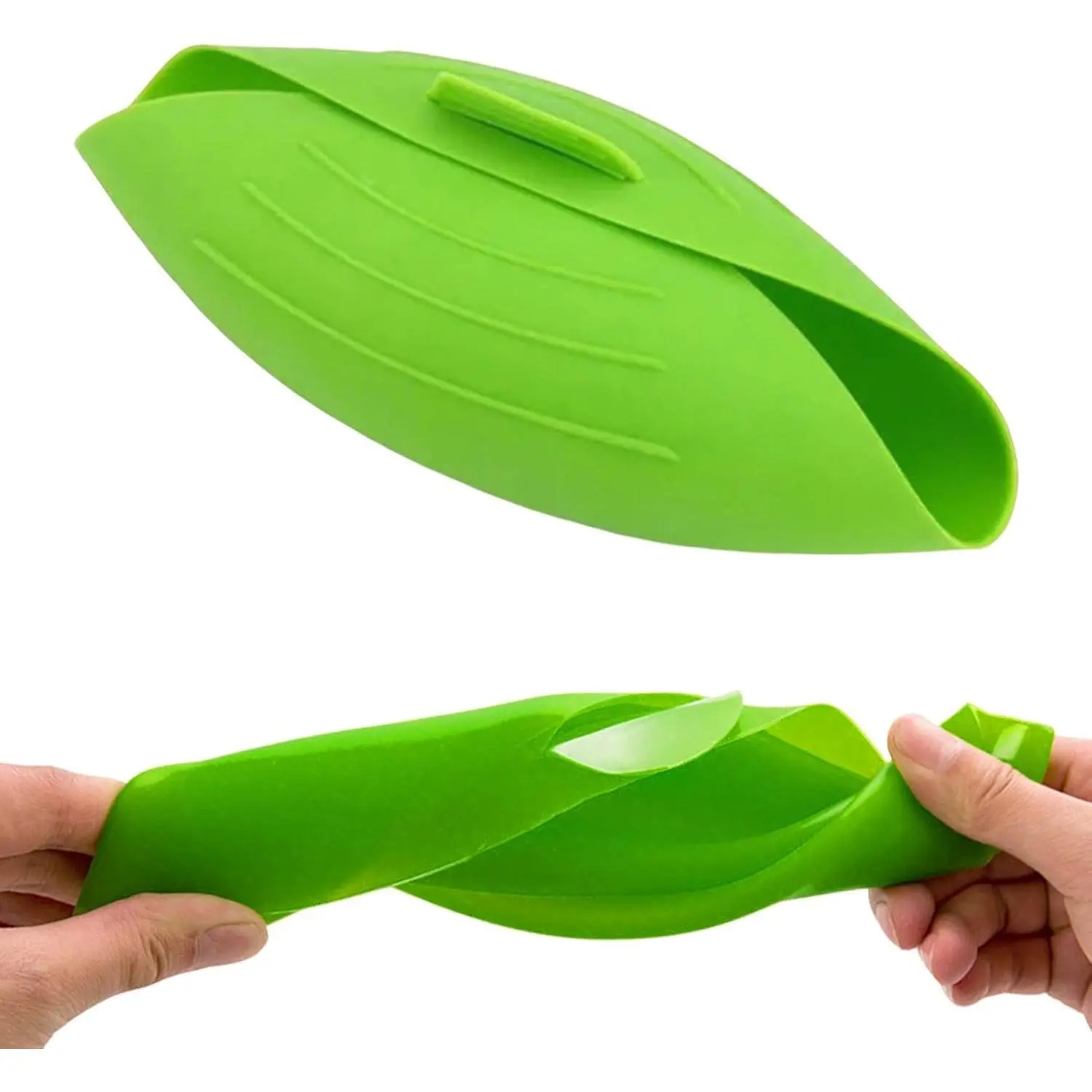 Bread Bowl,Bread Maker Mold for Baking Bread,Flexible Soft Loaf Pan for Homemade Bread Sourdough,Bakeware Tool for Baking,Easy to Mix,Proof and Bake,Non-Stick Baking Mold(Green)