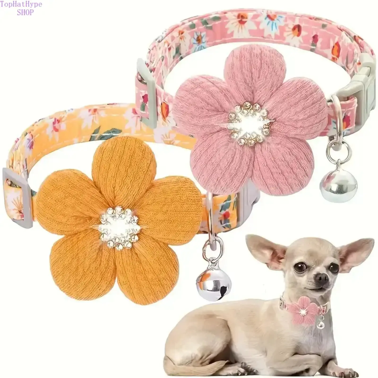 Trendy Pet Jewelry: Hot Sale Shiny Rhinestone Pet Collar Harnesses for Small Medium Dogs, Cats, Kitten Harness and Puppy Harness