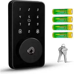 Door Lock with, Code Deadbolt, Auto-Lock, No WiFi/App Needed, Easy Installation