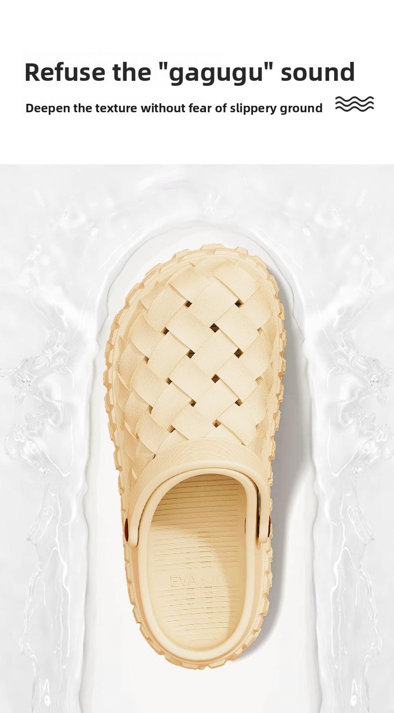 Unisex Woven Clogs for Women, Summer New Super Soft Indoor Outdoor Slippers, Fashion Casual Versatile Couple Garden Shoes arch support clog comfortable mule Unisex Woven Clogs for Women, Summer New Super Soft Indoor Outdoor Slippers, Fashion Casual Versatile Couple Garden Shoes arch support clog comfortable mule