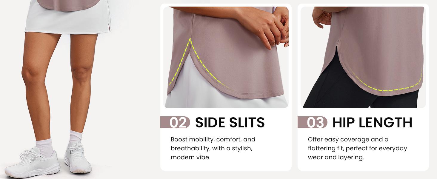 Workout Tops for Women, Short Sleeve Athletic Shirts for Women UPF 50+ Quick Dry Running Outfits for Exercise, Gym, Hiking S-3XL