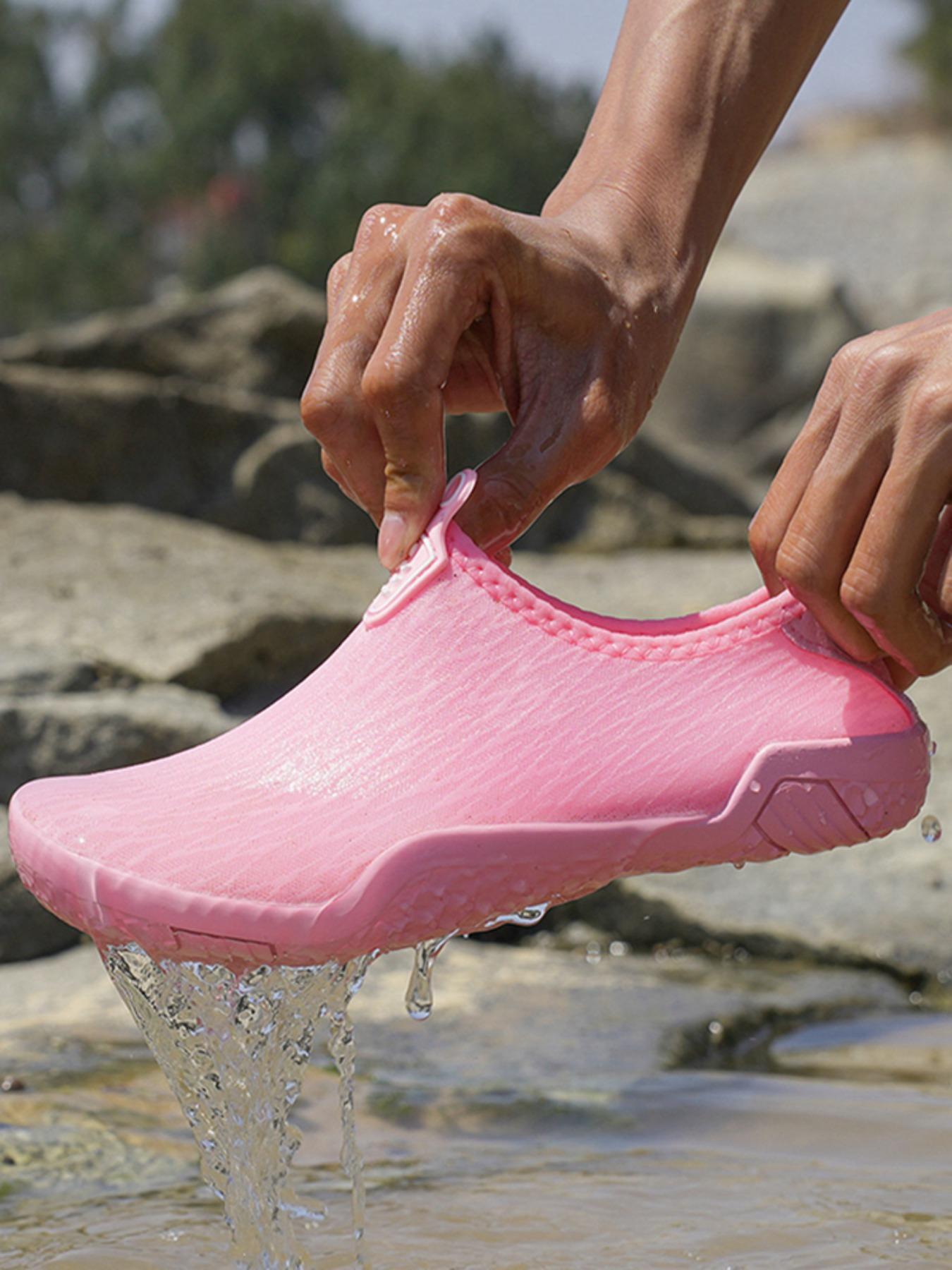 Unisex Water Shoes, Lightweight Non-slip Rubber Sole Water Shoes, Breathable Quick-drying Shoes for Yoga & Swimming