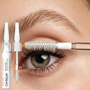 Eyelash Enhancing Serum Dual Applicator Boost Long Thick Curly Lashes Silicone Free Hormone Free