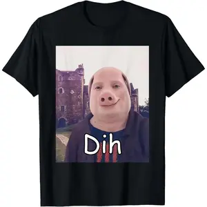 John Pork Meme Dih Funny Memes Internet Brainrot T-Shirt