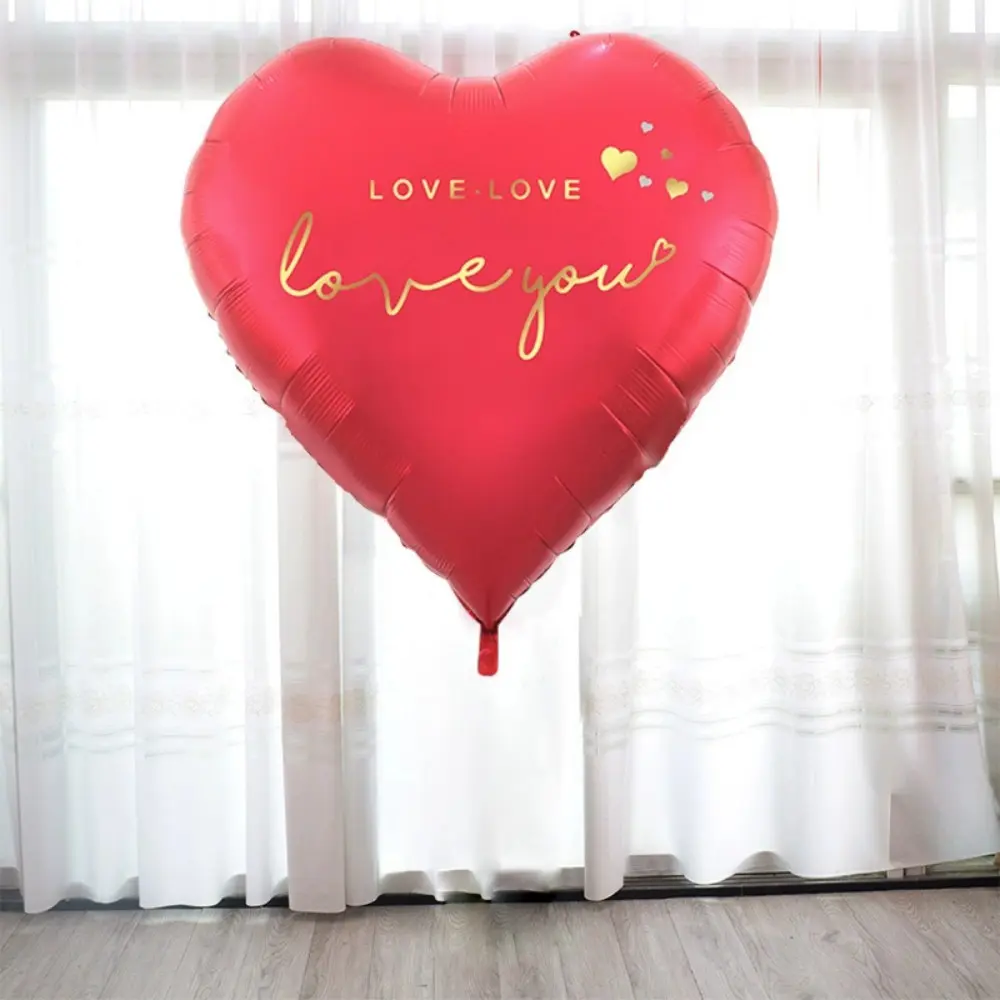 63-Inch Heart Aluminum Foil Balloon, Party Balloons, Perfect for Birthdays, Weddings, Valentine's Day, Anniversaries, Party Decorations, 1 Piece Set
