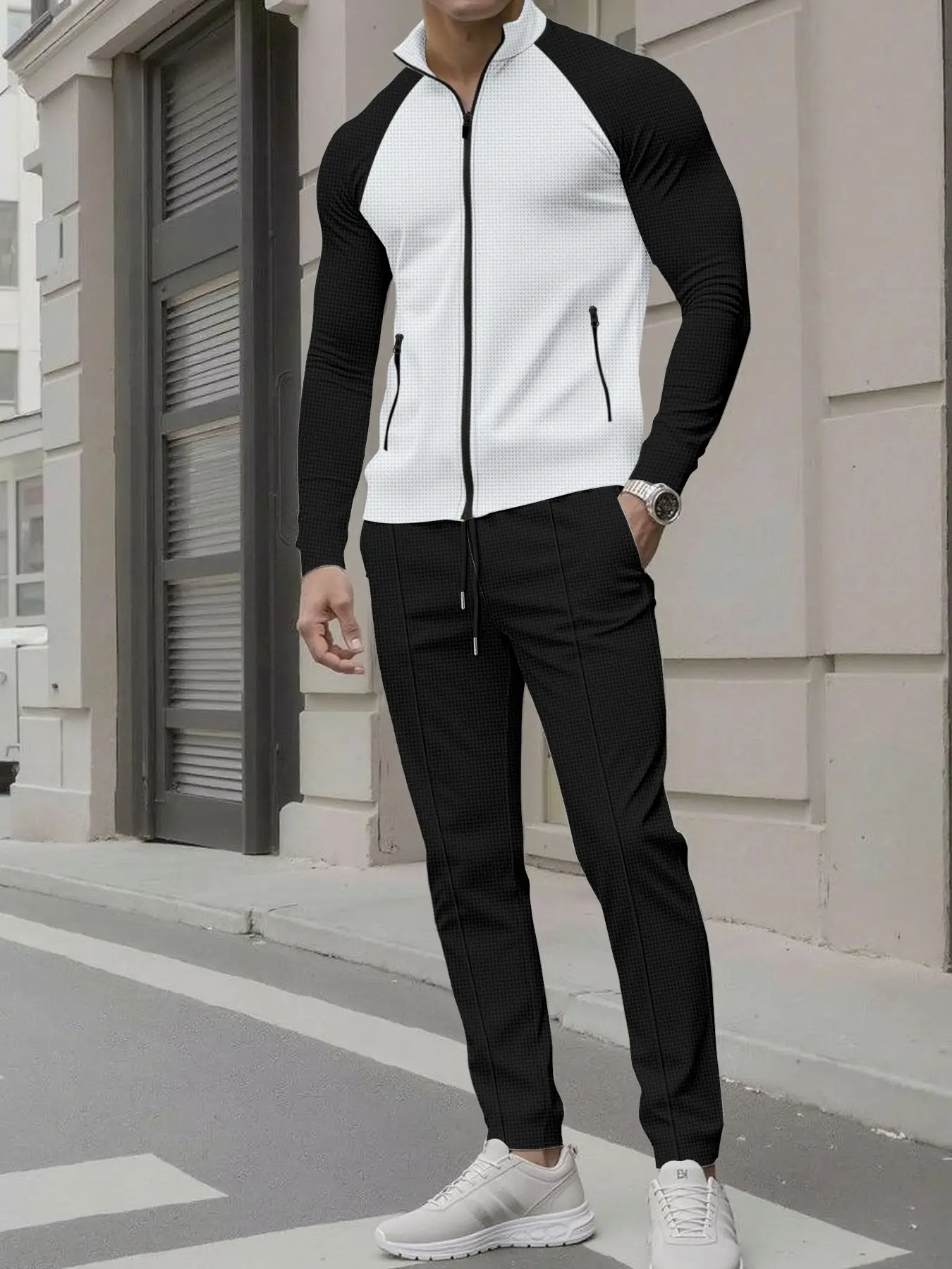 2026 New Men's Suit Set, Christmas Gift, Friday Sale, Spring Summer Fall Clothing, Jogging Set, Elastic Pants, Fashion Blazer, Casual Style