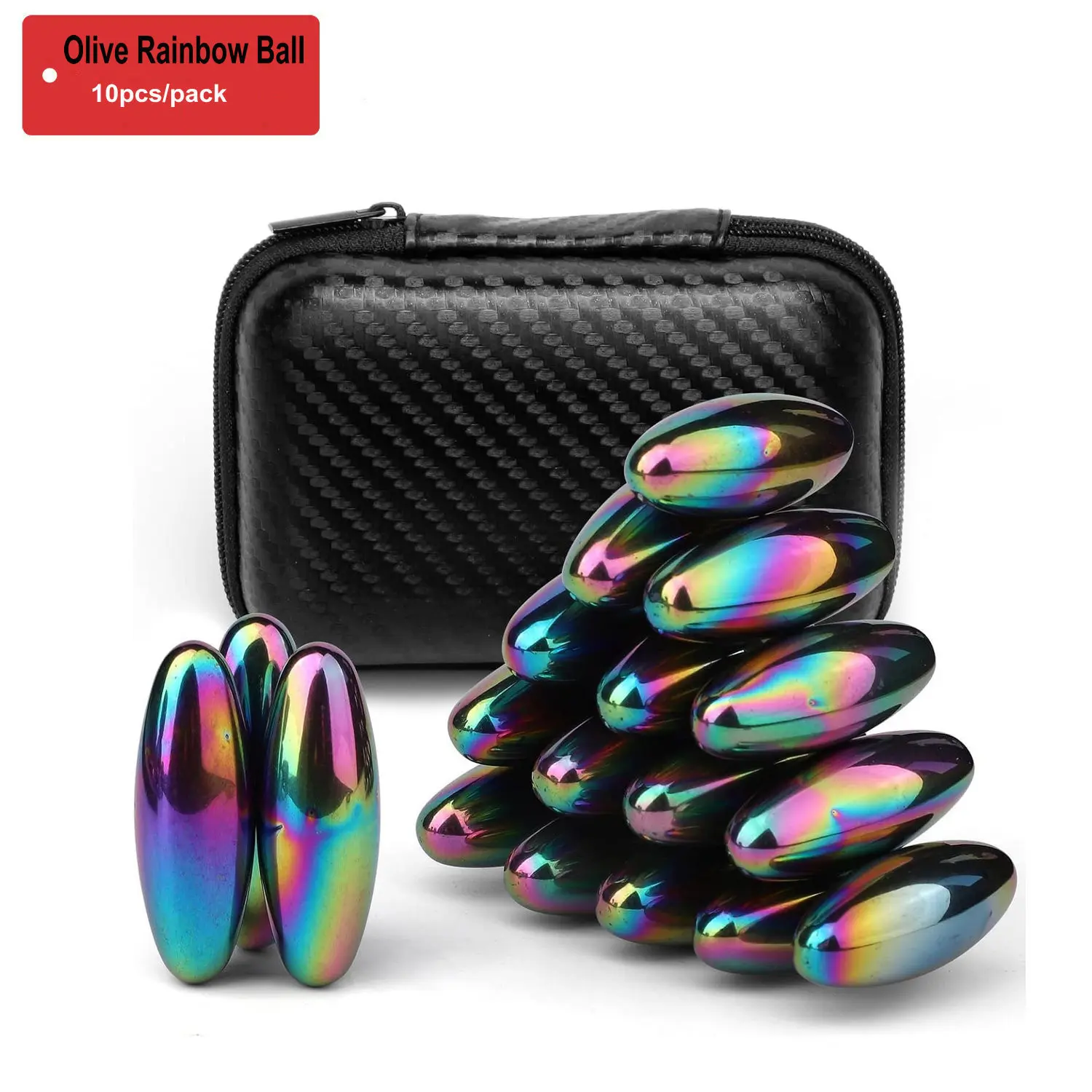 EDC fingertip spiral-shaped magnetic sphere, magnetic fingertip toy, iron body toy, suitable for adults, children, ADHD, self-diagnosis patients, relief from stress, manic anxiety, suitable for boys and girls, gifts, gifts