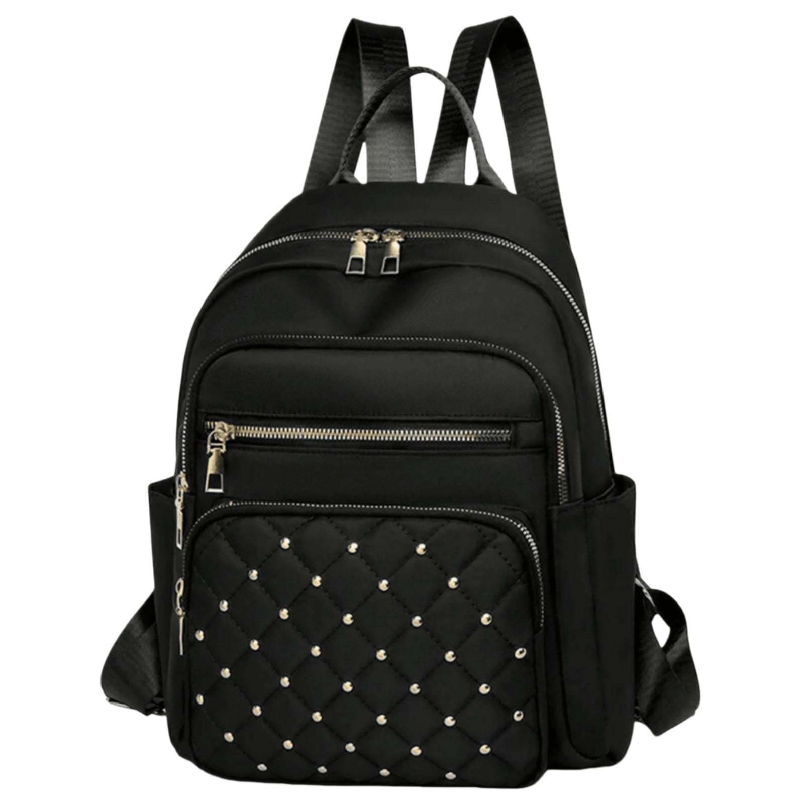 Women's New Diamond Shape Large Capacity Backpack Travel Fashion All Casual Bag Oxford Cloth Women Backpack, School Supplies, School Backpack, School Bag, Backpack For School, Back To School Backpack, School Bookbag, Big Backpack, Backpack School, Back T