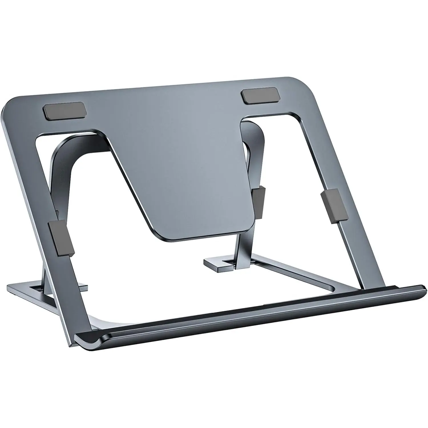 Tablet Stand Adjustable & Foldable, Slim Portable Aluminum Tablet Holder for Desk, Compatible with iPad Pro/Air/Mini, Samsung Tab, Surface Pro, Kindle Fire (7-13")