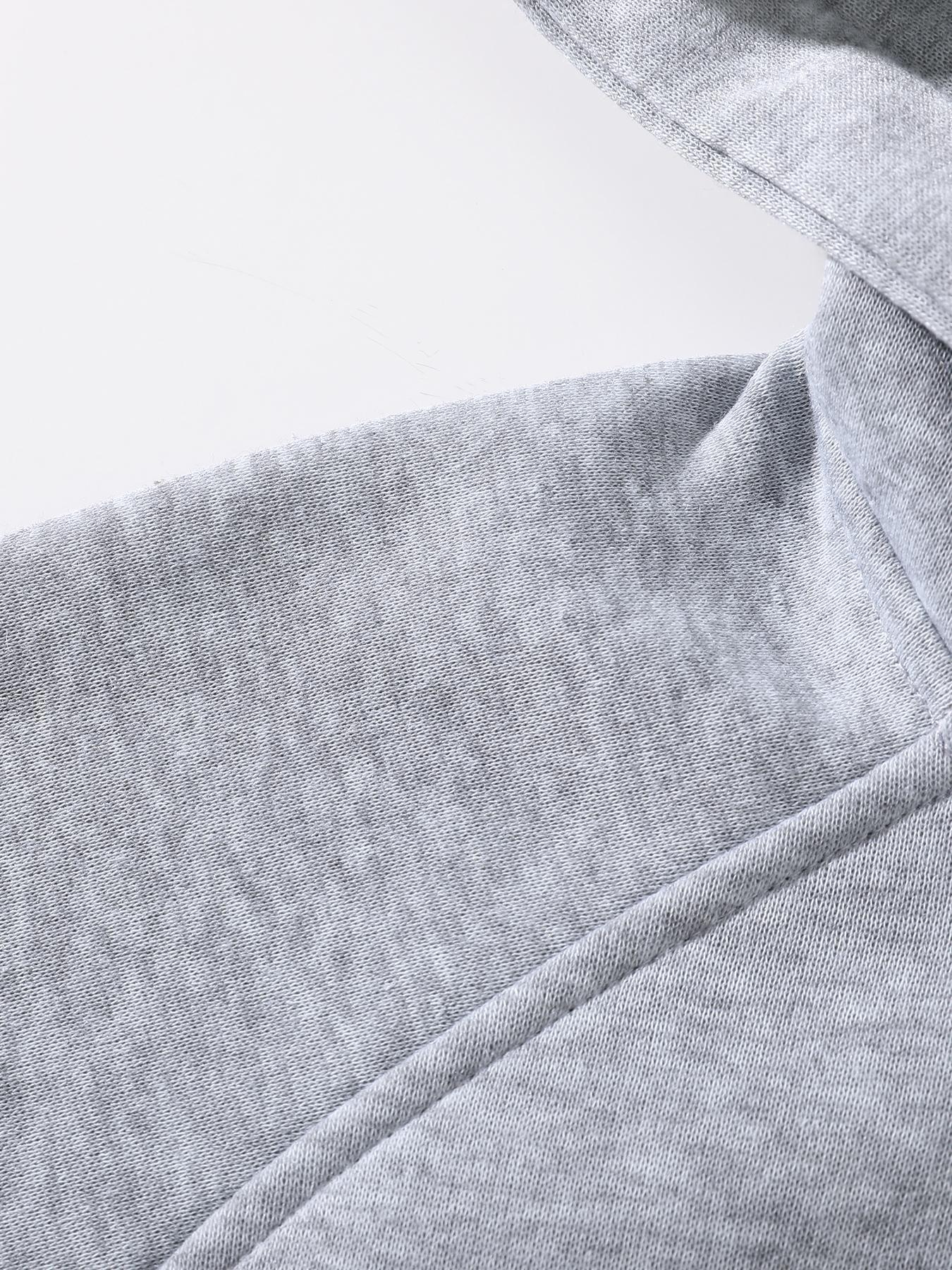 Men's Regular Fit Solid Color & Plaid Print Hoodie, Casual Comfy Pullover Hooded Sweatshirt for Daily Wear, Men's Clothes for All Seasons, Tops, Casual Soft Breathable, Casual Fitted Sweatshirt