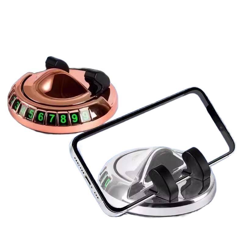 2025 Car Phone Navigation High Temperature Resistant Mount Rotatable Parking Sign Car Center Console High Temperature Resistant Ornament