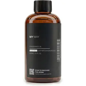 My Way  Oil for Diffuser, Luxury Hotel Scent with Leather, Sandalwood & Oud ,  Oil for  &  , Cold Air Diffuser Oil, 200ML (6.7 FL OZ)