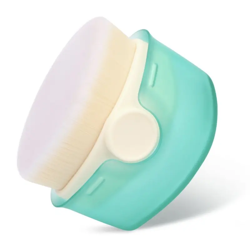 Sunscreen Applicator Brush with Protective Cap, Sunscreen Lotion Spreader, Ideal for Easy Application, Perfect for Daily Use, Daily Care Tool