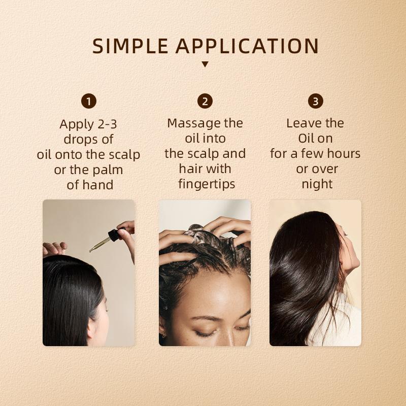 2PCS CARVENCHY 100% Pure Batana Oil with Rosemary for Hair Growth – Organic Natural Hair Loss Treatment, Thickening Serum for Stronger Healthier Hair, Deep Nourishing Scalp & Hair Repair