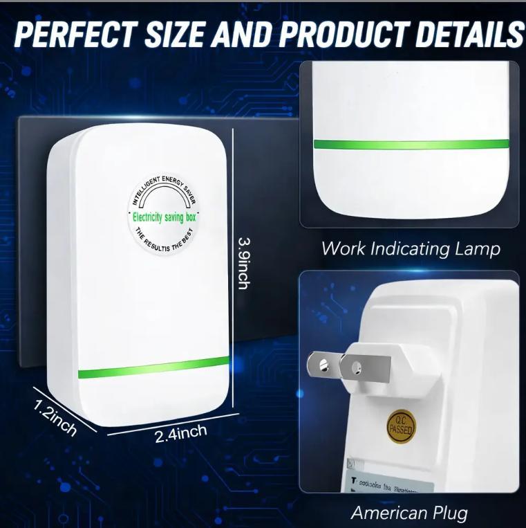 g-In Power Box with US Plug 2026 Updated Design, Compatible with 90–250V Input Range