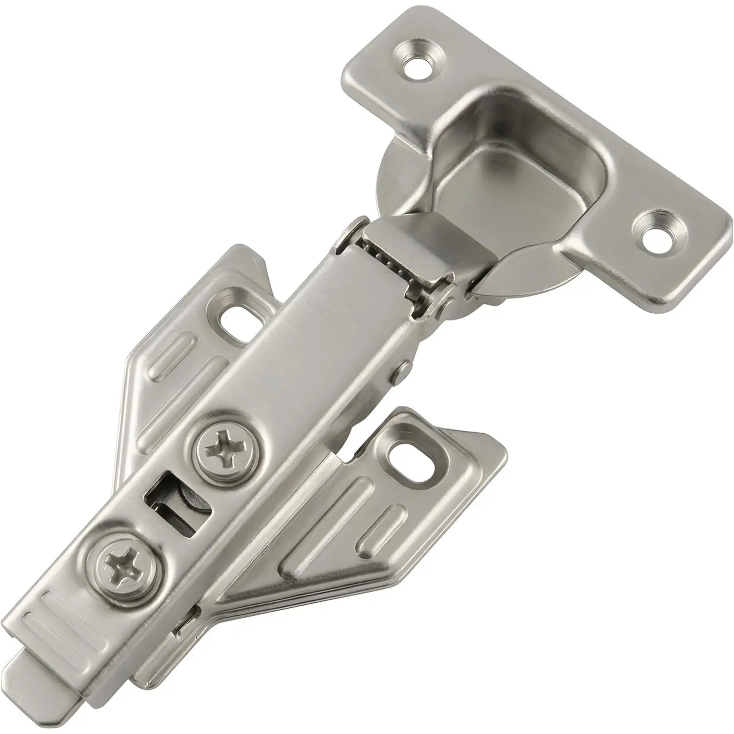 2-Pack Full Overlay  Frame Soft-Close European Hinges