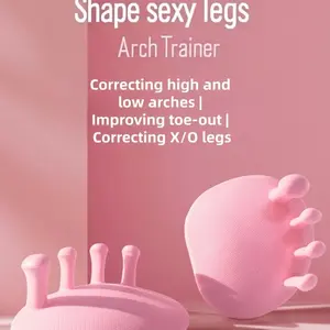 2-Pack Arch Trainer, Thumb Hugger Toe Corrector, Leg Beauty Exercise Tool, Foot Bottom Workout Device, Foot Correction Aid