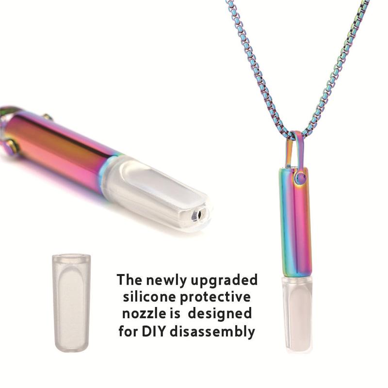 QS2230 Breathing Resistance Necklace Built-in Cotton Core Meditation Jewelry