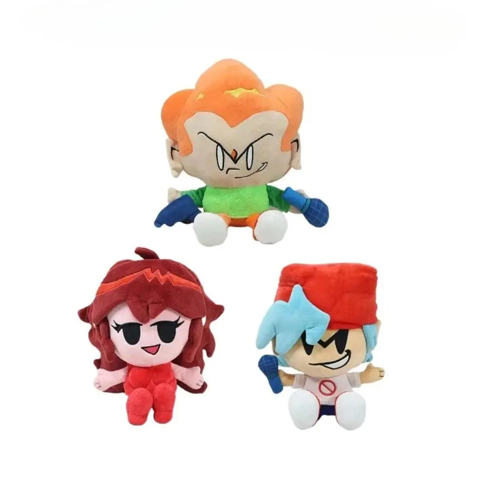 FNF Friday Night Funkin Anime & Manga Cotton Plush Dolls - 2026 Hot Item, In Stock, Featuring Girlfriend, Boyfriend, Nene, Pico, Darnell, Classic Novelty Toy, Halloween Christmas Gift, C