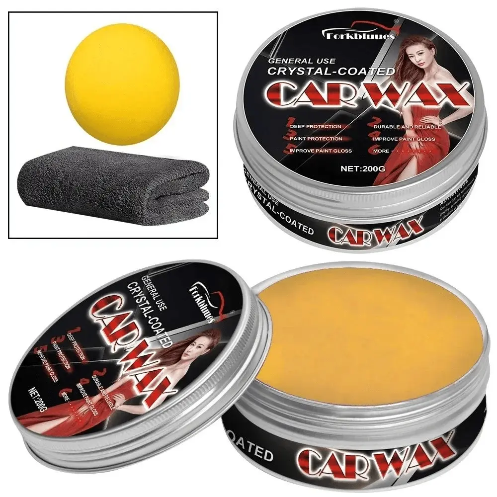 Natural Brazilian Carnauba Wax Paint Beauty Polish and Stain Removal Anti-scratch Car Wax Coating Solid Car Wax